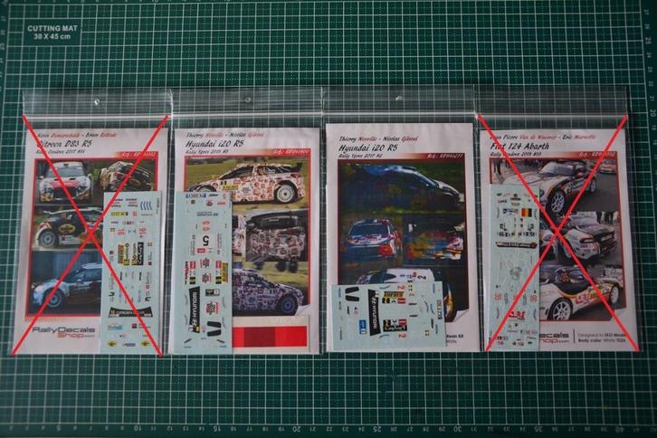 Sticker 1/43 „Thierry Neuville Hyundai”, Hobby en Vrije tijd, Modelauto's | 1:43, Nieuw, Auto, Ophalen of Verzenden