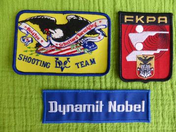 3 Badges Sportschieten beschikbaar voor biedingen
