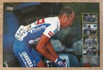Poster Marco Pantani (Tour De France 1994), Verzamelen, Pet of Muts, Zo goed als nieuw, Verzenden