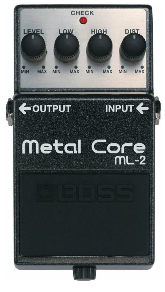 BOSS Metal Core ML2-pedaal, Muziek en Instrumenten, Effecten, Zo goed als nieuw, Ophalen