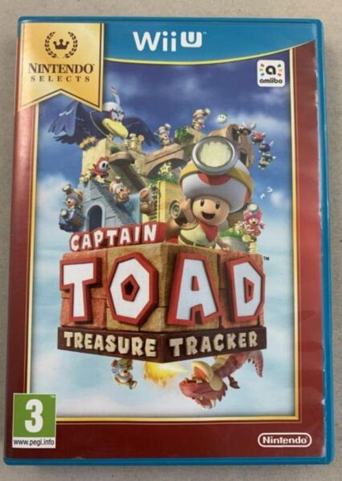 Captain Toad Treasure Tracker Wii U Nintendo Selects Spel, Games en Spelcomputers, Games | Nintendo Wii U, Gebruikt, Verzenden
