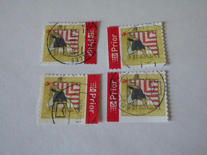 België gestempeld nr. 3665/65c, Postzegels en Munten, Postzegels | Europa | België, Gestempeld, Gestempeld, Ophalen of Verzenden