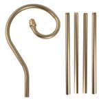 Sinterklaas staf, Ophalen