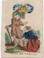 devotieprentje 18de e Noli me tangere, Verzamelen, Ophalen of Verzenden