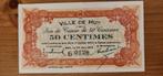 Argent d'urgence 50c HUY WW I, Timbres & Monnaies, Billets de banque | Belgique, Enlèvement, Billets en vrac