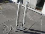 Elektrische terrasverwarming op voetstuk (2 stuk), Draaibaar, Vloer, Gebruikt, Ophalen of Verzenden