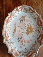Ancien plat de service octogonal, Ophalen of Verzenden