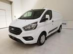 Ford Transit Custom * Custom L2 - 130pk  - Garantie *, Auto's, Ford, Monovolume, Parkeersensor, Zwart, Wit