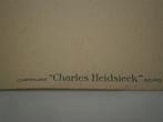 Champagne Charles Heidsieck-menu, Frankrijk, Gebruikt, Ophalen of Verzenden, Champagne
