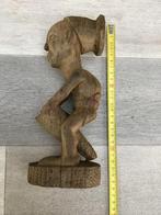 Ancienne statue africaine en bois dur, Antiquités & Art, Enlèvement ou Envoi