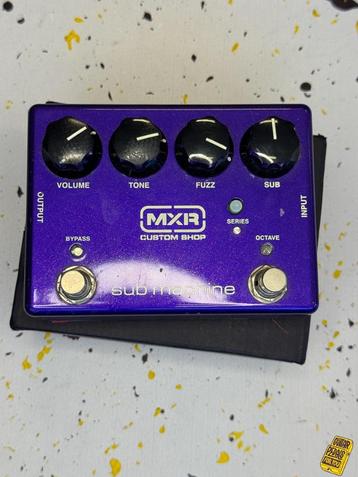 Pédale Fuzz pour sous-machine MXR M225 Custom Shop, Enlèvement ou Envoi, Comme neuf, Distortion, Overdrive ou Fuzz