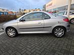 Peugeot 206 CC Cabrio 1.6i Automaat Airco + Garantie, Zwart, 1229 cc, Bedrijf, 59 kW