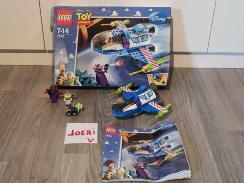 LEGO 7593 Toy Story Buzz's Star Command Spaceship (gebruikt), Kinderen en Baby's, Speelgoed | Duplo en Lego, Gebruikt, Lego, Complete set