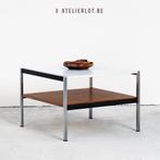 Vintage design salontafel Coen de Vries voor Gispen, Huis en Inrichting, Ophalen, Gebruikt, 50 tot 100 cm, Vierkant