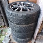velgen en winterbanden DUNLOP 225/55R17 97H, Auto-onderdelen, Banden en Velgen, Ophalen, Gebruikt, Velg(en), 17 inch