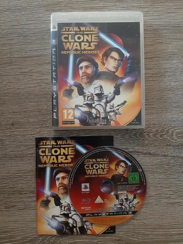 Ps3 star wars the clone wars - republic heroes beschikbaar voor biedingen