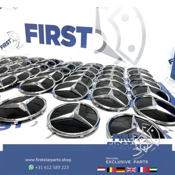 Mercedes W206 AMG STER LOGO GLANS Mercedes C Klasse 2021-202 beschikbaar voor biedingen