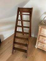 Antieke decoratieve houten ladder - vintage, Antiek en Kunst, Antiek | Gereedschap en Instrumenten, Ophalen