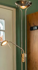 Lampadaire + lampe de lecture en acier