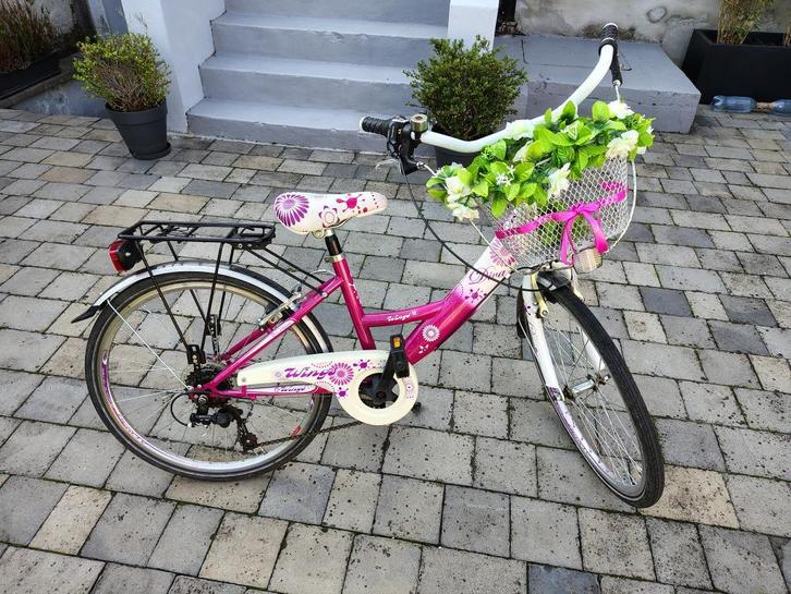 Wings Diva Kinderfiets 22 inch, Fietsen en Brommers, Fietsen | Kinderfietsjes, Gebruikt, 20 inch of meer, Ophalen