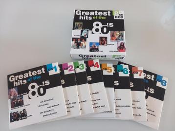 8 CD Box Greatest Hits of the 80s New Wave Synth Pop Rock beschikbaar voor biedingen