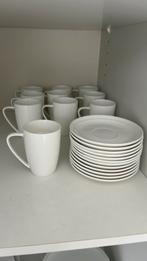 Set van 10 tassen en onderzetters, Antiek en Kunst, Ophalen