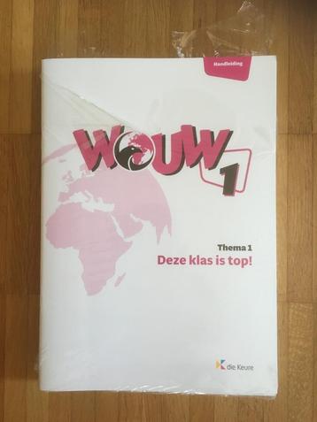WOUW 1 ste leerjaar 9 nieuwe handleidingen van focusthema's  beschikbaar voor biedingen