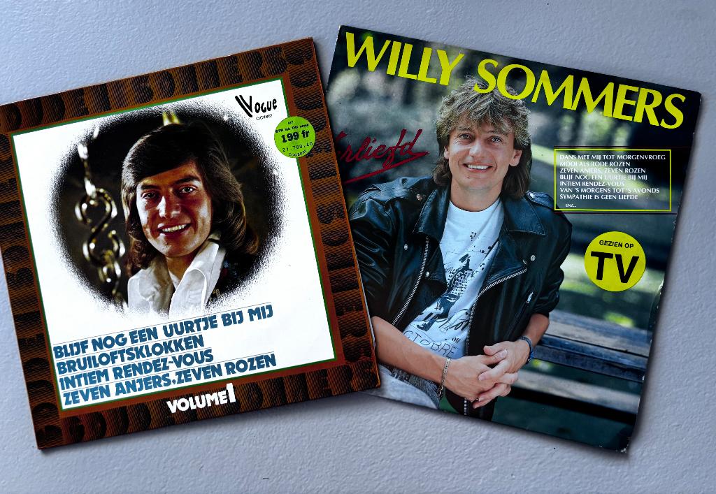 Willy Sommers 2 LP pakket, Ophalen of Verzenden