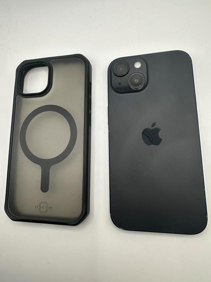 iPhone 15 128 Go noir fonctionne parfaitement, Télécoms, Téléphonie mobile | Marques Autre, Comme neuf, Enlèvement ou Envoi