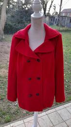Rode jas, Kleding | Dames, Jassen | Winter, Ophalen of Verzenden, Zo goed als nieuw, Maat 46/48 (XL) of groter, Rood