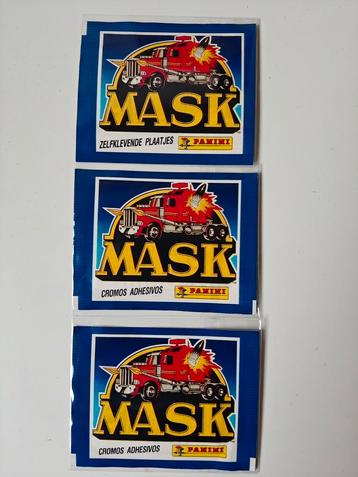 M.a.s.k Mask Kenner Panini sealed zakjes beschikbaar voor biedingen