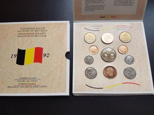 Muntenset Belgie : Jaarset 1990 Koninklijke Munt Van Belgie, Postzegels en Munten, Munten | België, Setje, Metaal, Ophalen of Verzenden