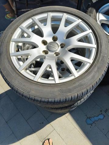 AUDI A4 A6 alu velgen 245/45 R17 95Y PIRELLI P7 beschikbaar voor biedingen
