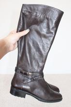 Belles bottes Lamica en cuir marron s2 (taille 38) €50, -, Lamica, Comme neuf, Brun, Bottes hautes