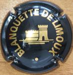 Blanquette de Limoux capsule, Maison ANTECH zwart&goud nr.07, Frankrijk, Witte wijn, Ophalen of Verzenden, Zo goed als nieuw