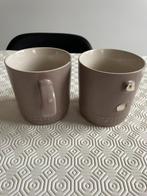 Le Creuset mokken, Gebruikt, Keramiek, Ophalen of Verzenden, Effen