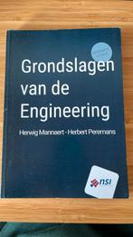 Herwig Mannaert - Grondslagen van de Engineering, Boeken, Herwig Mannaert; Herbert Peremans, Ophalen of Verzenden, Zo goed als nieuw