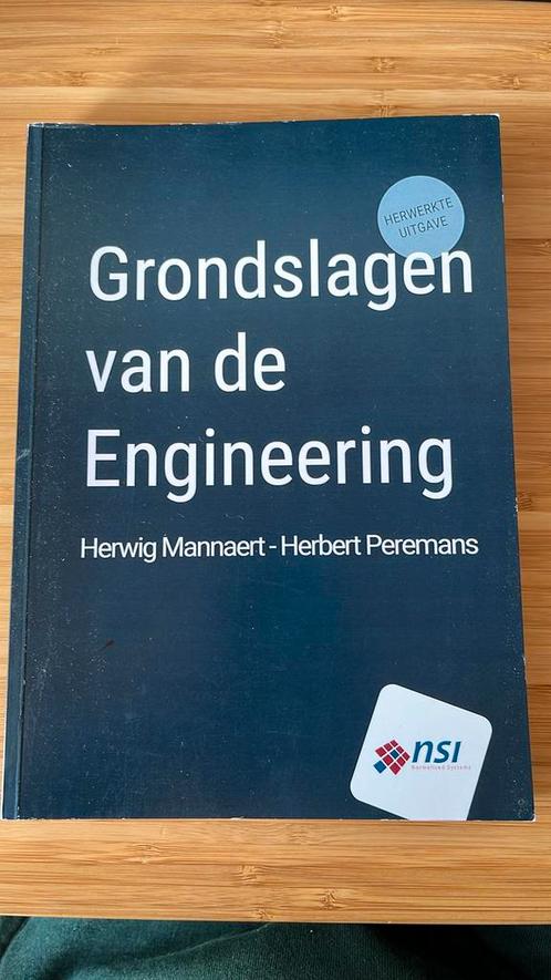 Herwig Mannaert - Grondslagen van de Engineering, Livres, Technique, Comme neuf, Enlèvement ou Envoi