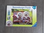 Puzzel - schattige hondjes - 100 XXL (6+), Enlèvement, Plus de 50 pièces, Utilisé, 6 ans ou plus