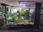 Aquarium met verlichting, Dieren en Toebehoren, Ophalen, Zo goed als nieuw, Leeg aquarium