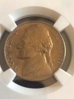 Verenigde Staten 5 cent 1953 ms66 NGC.  WC 80€, Postzegels en Munten, Noord-Amerika, Losse munt