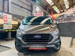 Ford Transit Custom L2 2.0TDCI dubbele cabine incl. btw, Auto's, Leder, 6 deurs, Overige carrosserie, Zilver of Grijs