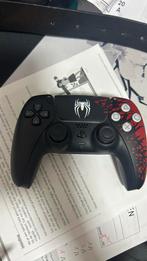 Ps5 + Spiderman controller+lichtblauwe controller+headset