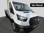 Ford Transit 350L Trend - Automaat - Open laadbak - Sync 4 D, Auto's, Bestelwagens en Lichte vracht, Euro 6, Wit, 155 pk, Bedrijf