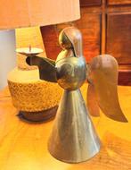 Kandelaar koperen engel, Antiek en Kunst, Antiek | Kandelaars, Ophalen of Verzenden