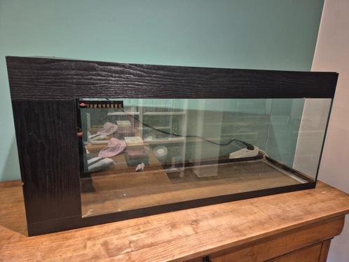 100L aquarium te koop, Dieren en Toebehoren, Vissen | Aquaria en Toebehoren, Gebruikt, Leeg aquarium, Ophalen