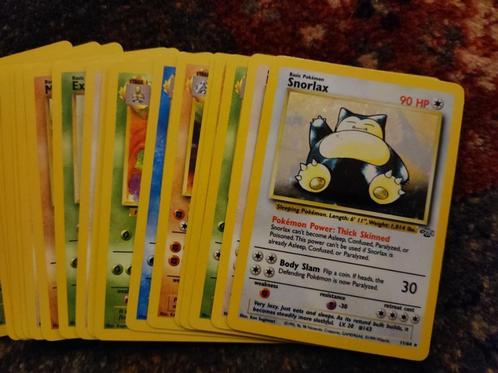 Pokemon cards (Base/Jungle), Hobby en Vrije tijd, Verzamelkaartspellen | Pokémon, Zo goed als nieuw, Meerdere kaarten, Ophalen of Verzenden