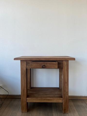 Bijzettafel met schuif ‘t Glashuys beschikbaar voor biedingen
