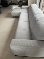 3,5 zit met elektrische relaxfunctie - licht grijs, Maison & Meubles, Canapés | Salons, Tissus, 100 à 125 cm, Quatre personnes ou plus