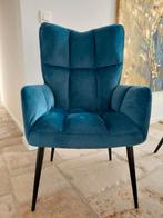 Fauteuil bleu, Maison & Meubles, Fauteuils, Enlèvement ou Envoi, Comme neuf